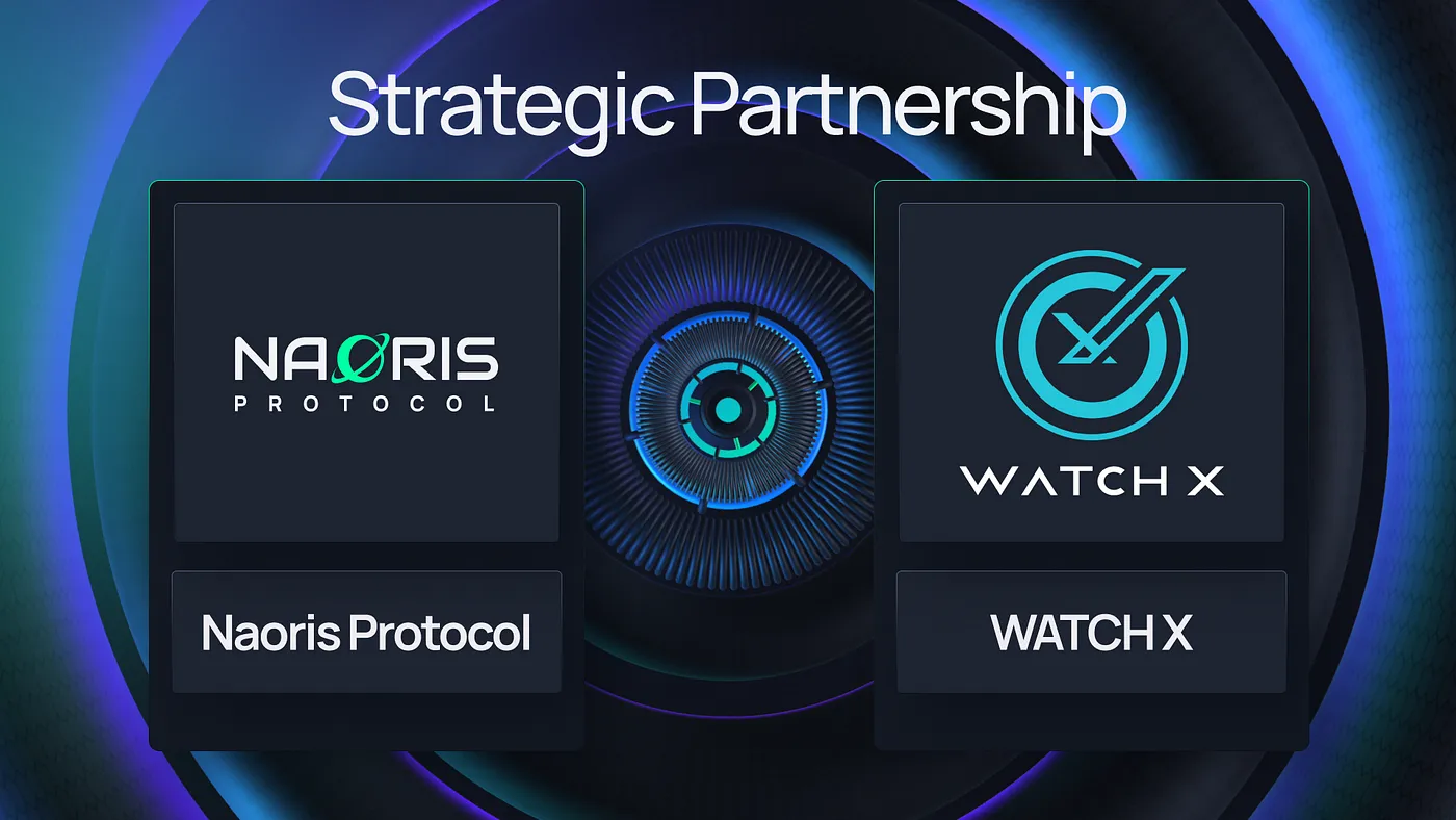 Naoris Protocol Announces Partnership with WatchX: Elevating Security for the Web3 Wearable Ecosystem